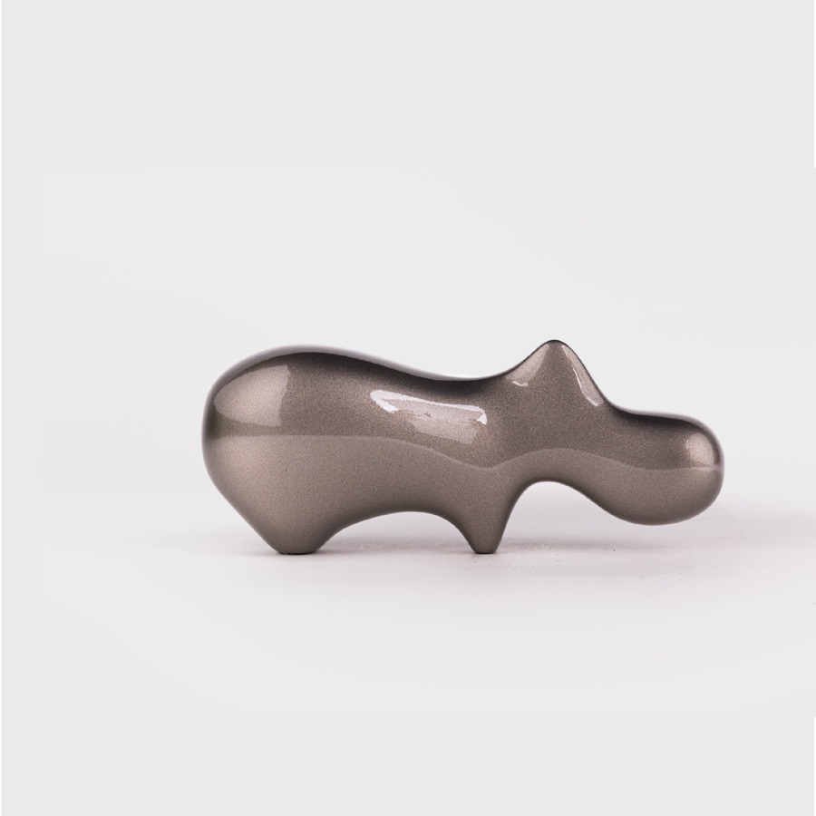 Mama Taweret cast in champagne fibre glass